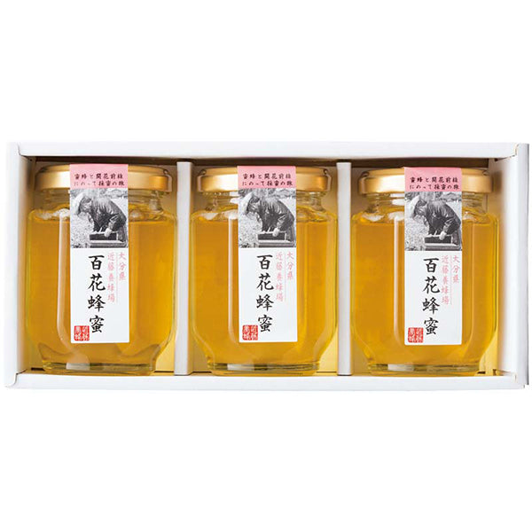 【冬ギフト】近藤養蜂場 国産百花蜂蜜ギフト