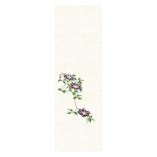 ヤマコー おもてな紙お膳掛紙 鉄線（5月～6月）100枚入（66811）