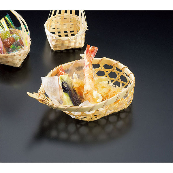 ヤマコー 笹舟珍味篭（22570）