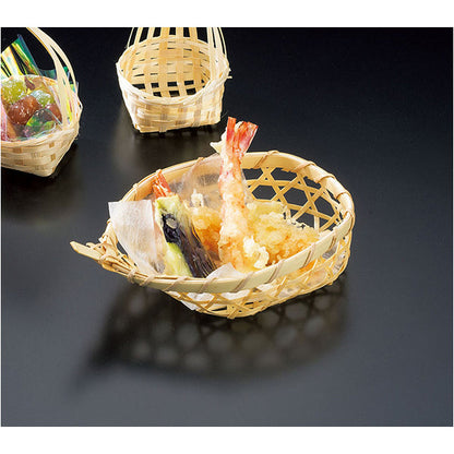 ヤマコー 笹舟珍味篭（22570）