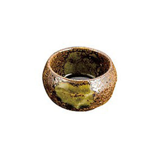 ヤマコー 三ツ足珍味入（小）信楽織部吹（26542）