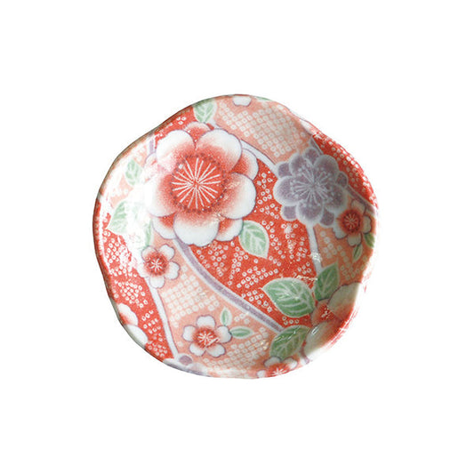 ヤマコー 花小皿 友禅（89792）