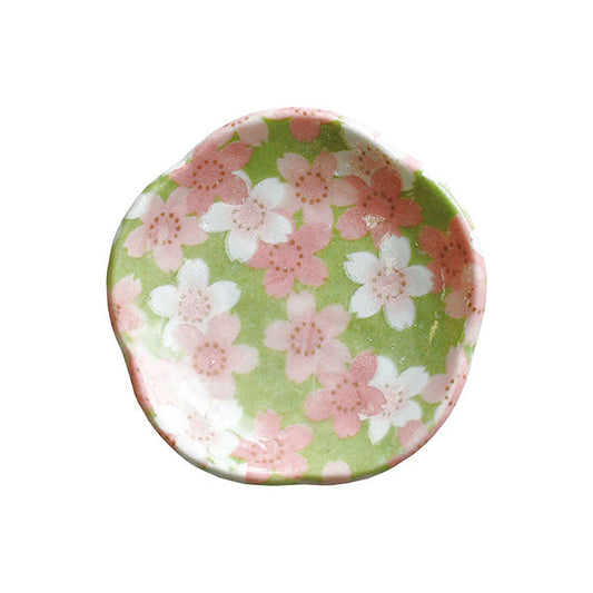 ヤマコー 花小皿 重ね桜（89795）