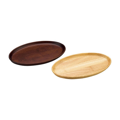 ヤマコー 木製カフェトレイ オーバル ナチュラル（15379）