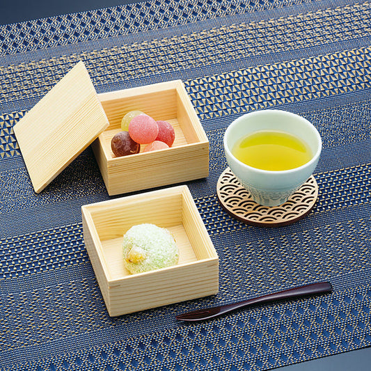 ヤマコー 正角ミニ料理箱二段セット（27247）