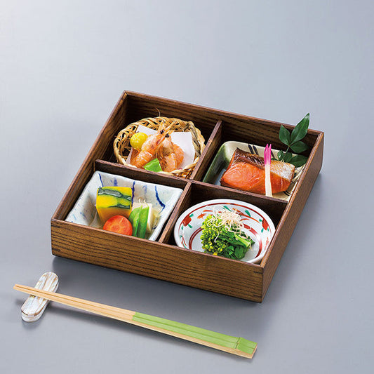 ヤマコー 和美・ミニ松花堂弁当 身（仕切付）（27507）