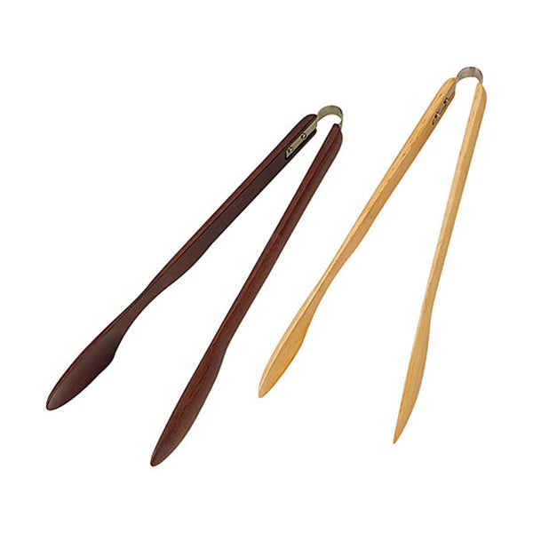 ヤマコー 木製アームトング L ブラウン（45370）