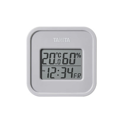 タニタ デジタル温湿度計 TT-588-GY