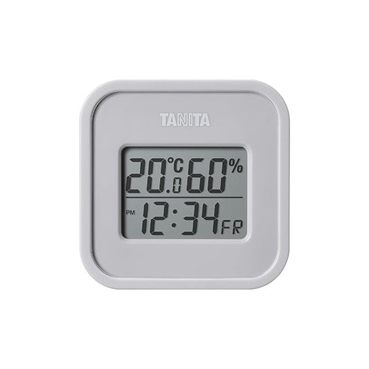 タニタ デジタル温湿度計 TT-588-GY