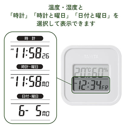 タニタ デジタル温湿度計 TT-588-IV
