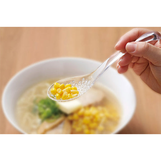 曙産業 しずくレンゲ 穴あき 3本セット クリア TW-3744