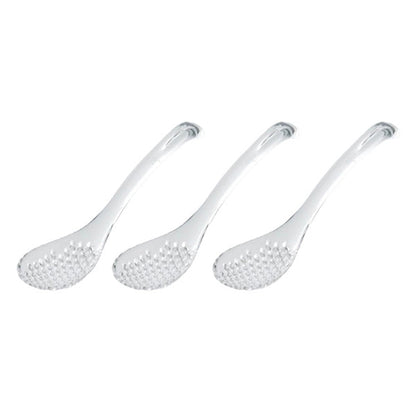曙産業 しずくレンゲ 穴あき 3本セット クリア TW-3744