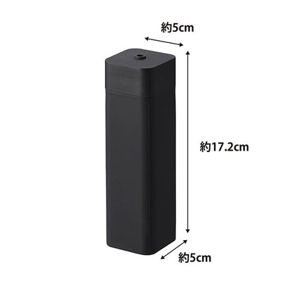 山崎実業 tower シリコーン食器用洗剤詰め替えボトル ブラック 3778