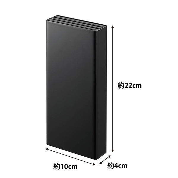 山崎実業 tower フィルムフック 包丁ホルダー ブラック 2160