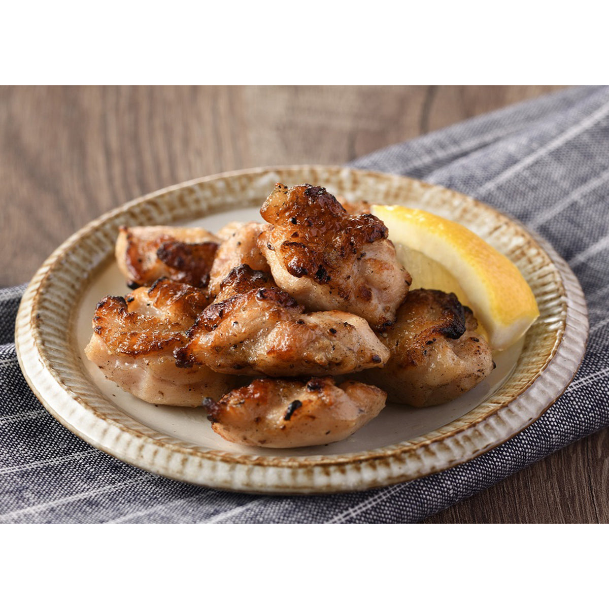 ケーオー産業 鶏ふりそで炭火焼き 500g 冷凍