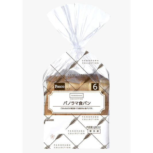 敷島製パン Bパノラマ食パン 6枚 冷凍