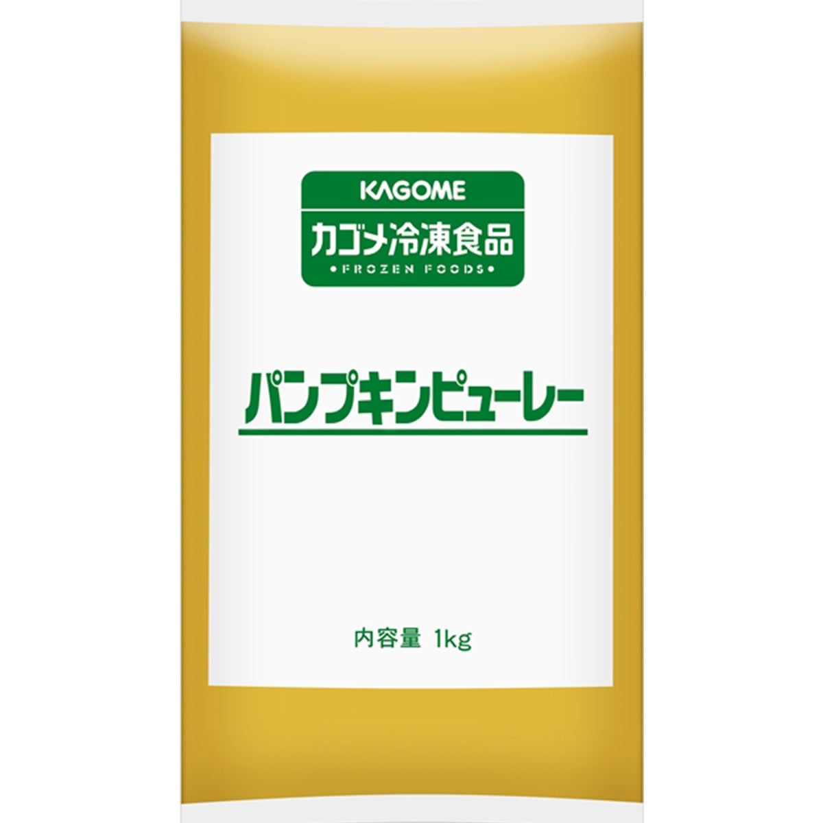 カゴメ パンプキンピューレー 1kg 冷凍