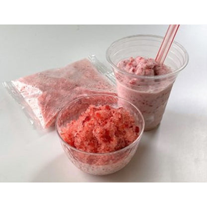 アイスライン 雪氷／いちご果肉入り 冷凍 100g×18袋