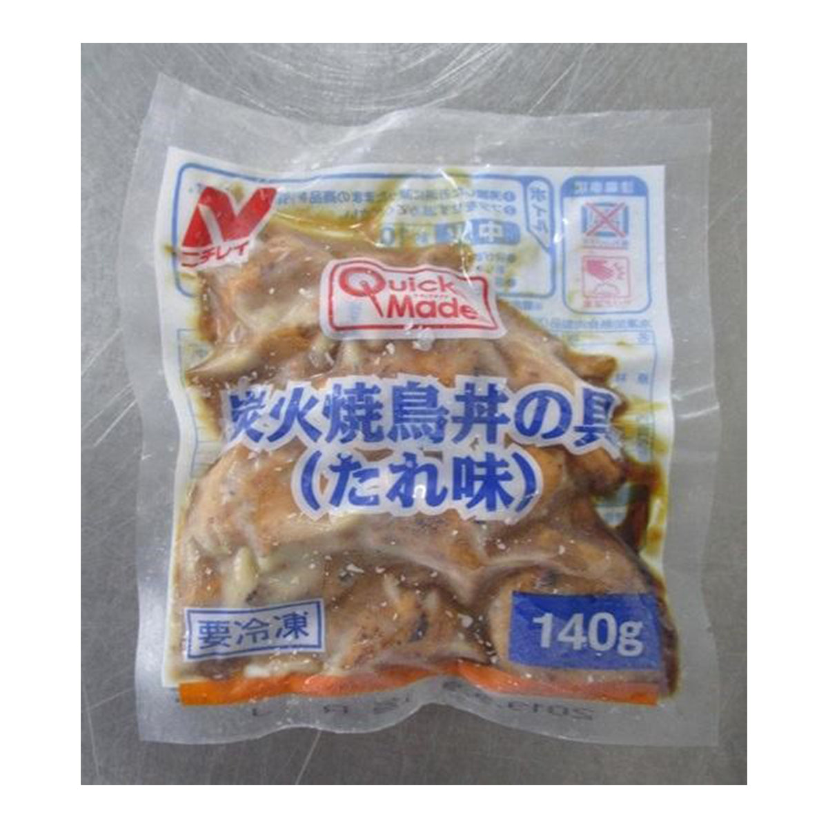 ニチレイ QM炭火焼鳥丼の具（たれ）140g 冷凍