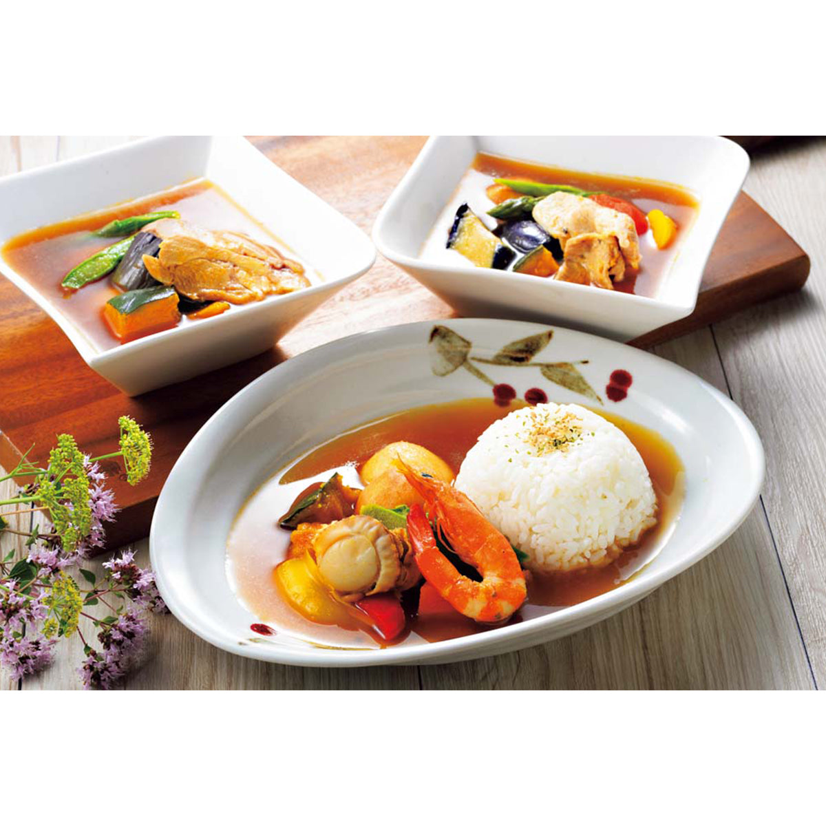 【夏ギフト】北海道グルメ 3種のスープカレー