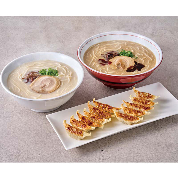 【冬ギフト】博多「一風堂」とんこつラーメンと博多ひとくち餃子
