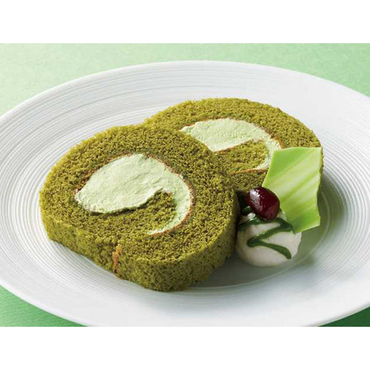 フレック カット済みケーキ ふわとけロール 抹茶 170g 冷凍