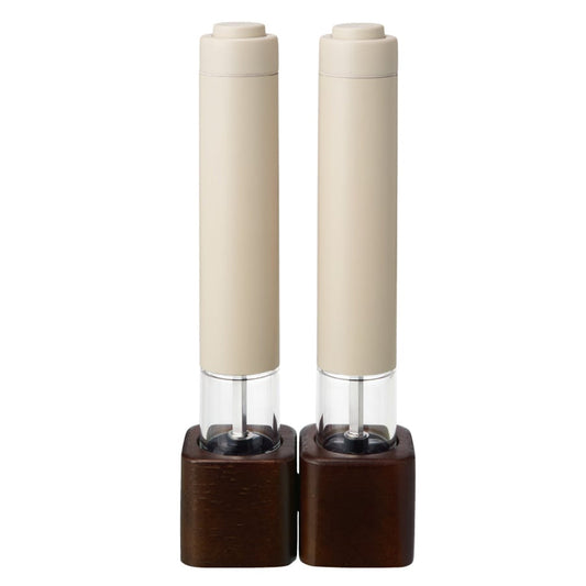 レコルト 電動ソルト＆ペッパーミニ クリームホワイト RMM-1（W）