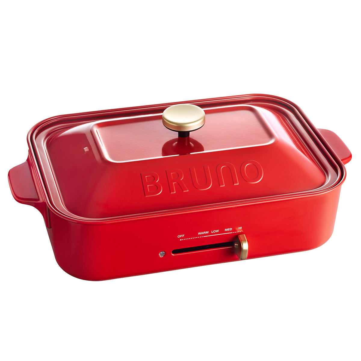 コンパクトホットプレート BRUNO BOE021-RD 7760193