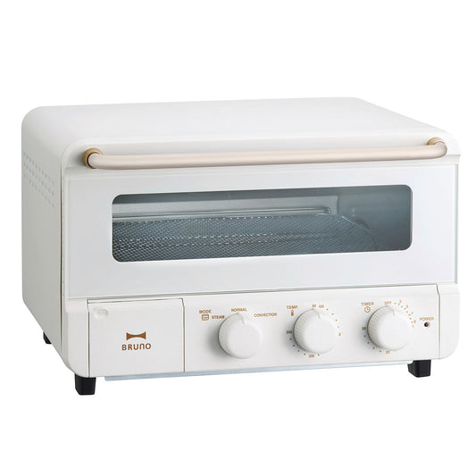 BRUNO crassy＋ スチーム＆ベイクトースター BOE067-WH 7760879