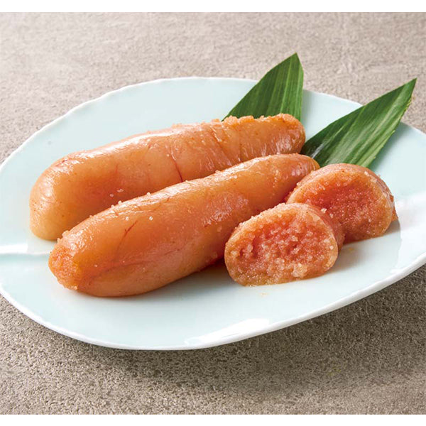 【冬ギフト】「かねふく」無着色明太子（赤樽）