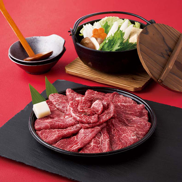 【冬ギフト】蔵王牛 すき焼き用（丸皿盛り）