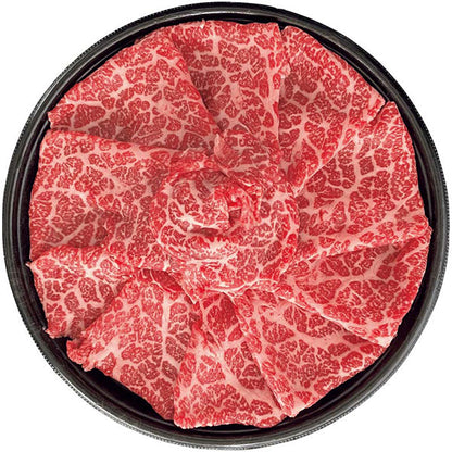 【冬ギフト】蔵王牛 すき焼き用（丸皿盛り）