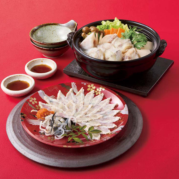 【冬ギフト】「関とら本店」ふく刺身とふくちりセット