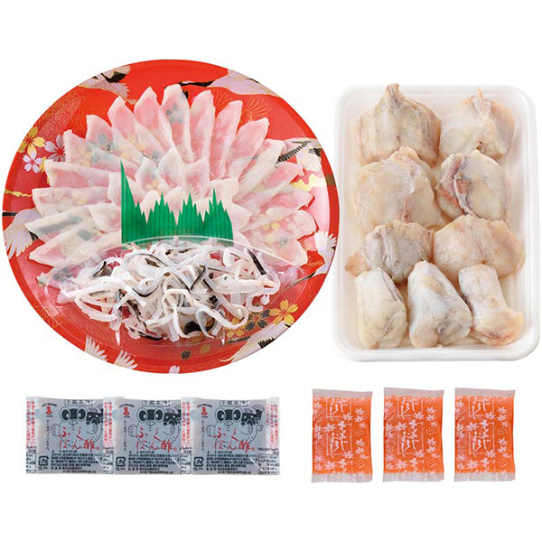 【冬ギフト】「関とら本店」ふく刺身とふくちりセット