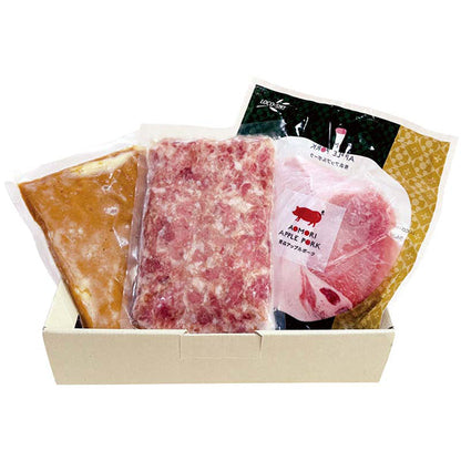 【冬ギフト】青森アップルポークのごま味噌あったか鍋セット