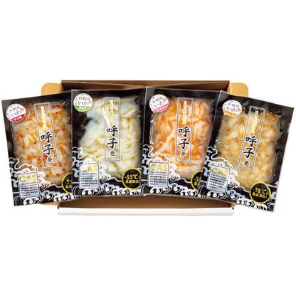 【夏ギフト】呼子発 いか刺し4種セット