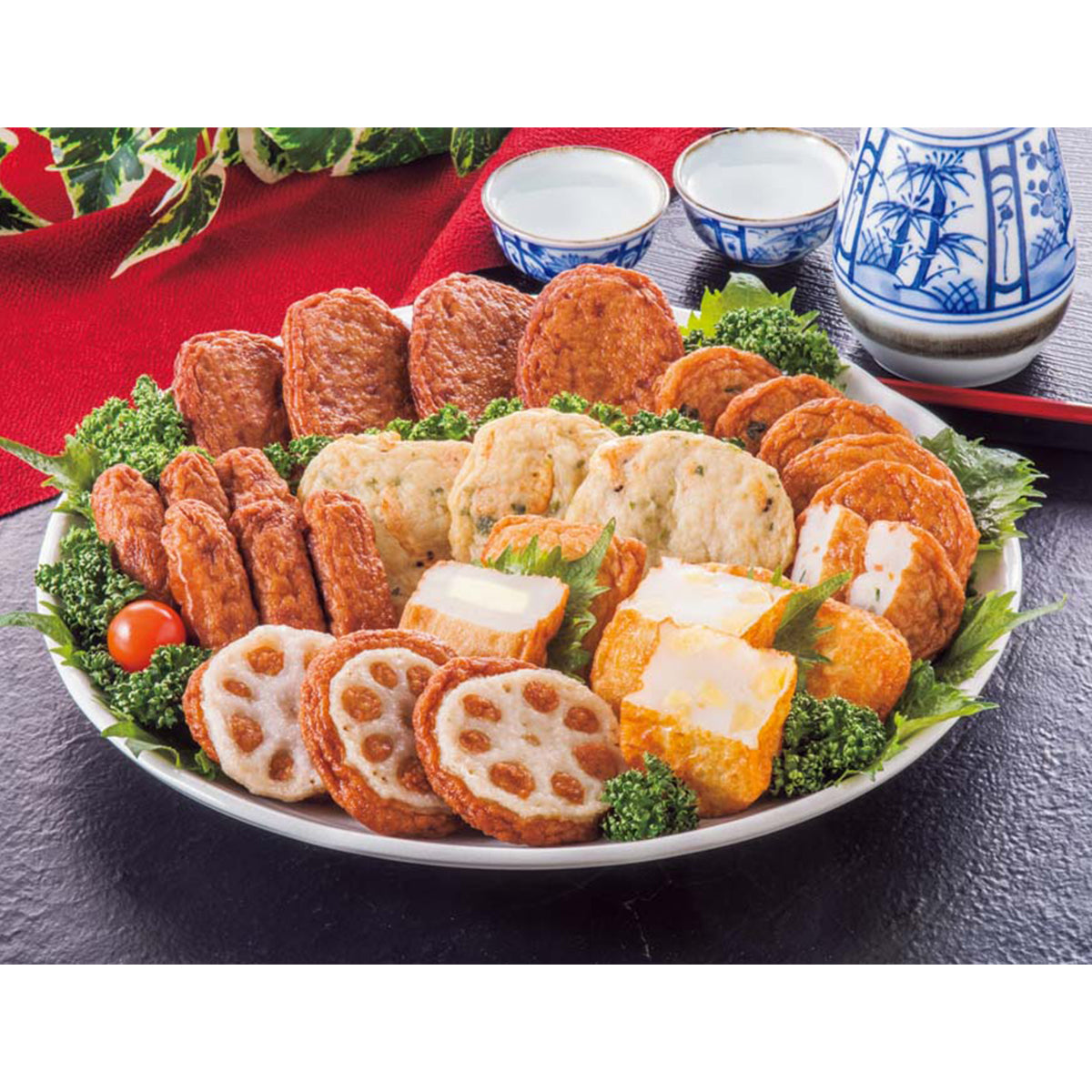 【夏ギフト】古来さつま揚げ詰合せ（木箱）