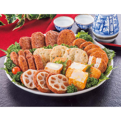 【夏ギフト】古来さつま揚げ詰合せ（木箱）