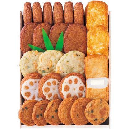 【冬ギフト】古来さつま揚げ詰合せ（木箱）