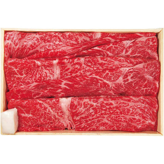 【冬ギフト】京都「モリタ屋」黒毛和牛 すき焼き用