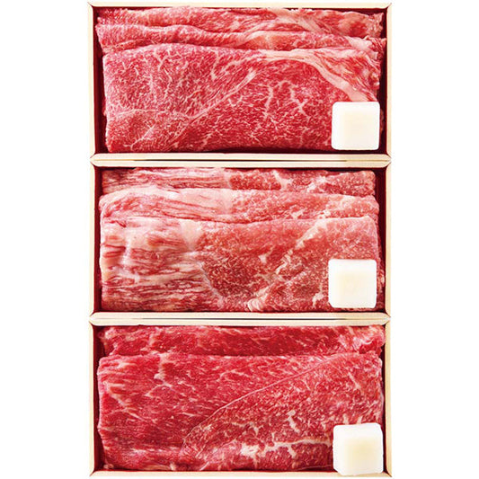 【冬ギフト】ブランド牛 すき焼き食べ比べ