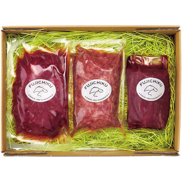 【冬ギフト】「フジチク」ふじ馬刺しお楽しみセット