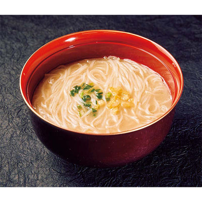 【冬ギフト】東京 目黒「鳥しき」監修 鶏白湯にゅうめんセット