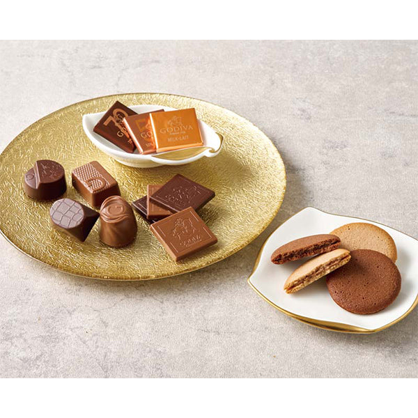 【冬ギフト】「ゴディバ」チョコレート&クッキー アソートメント