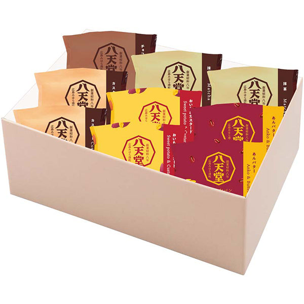 【冬ギフト】「八天堂」くりーむパン詰合せ