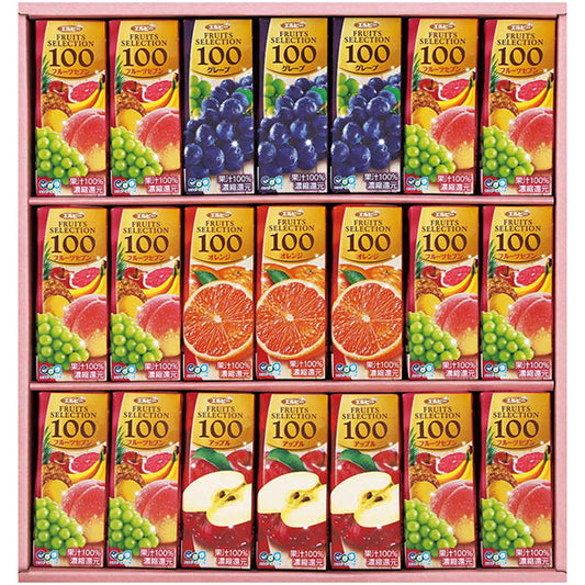 【冬ギフト】エルビー フルーツジュースギフト