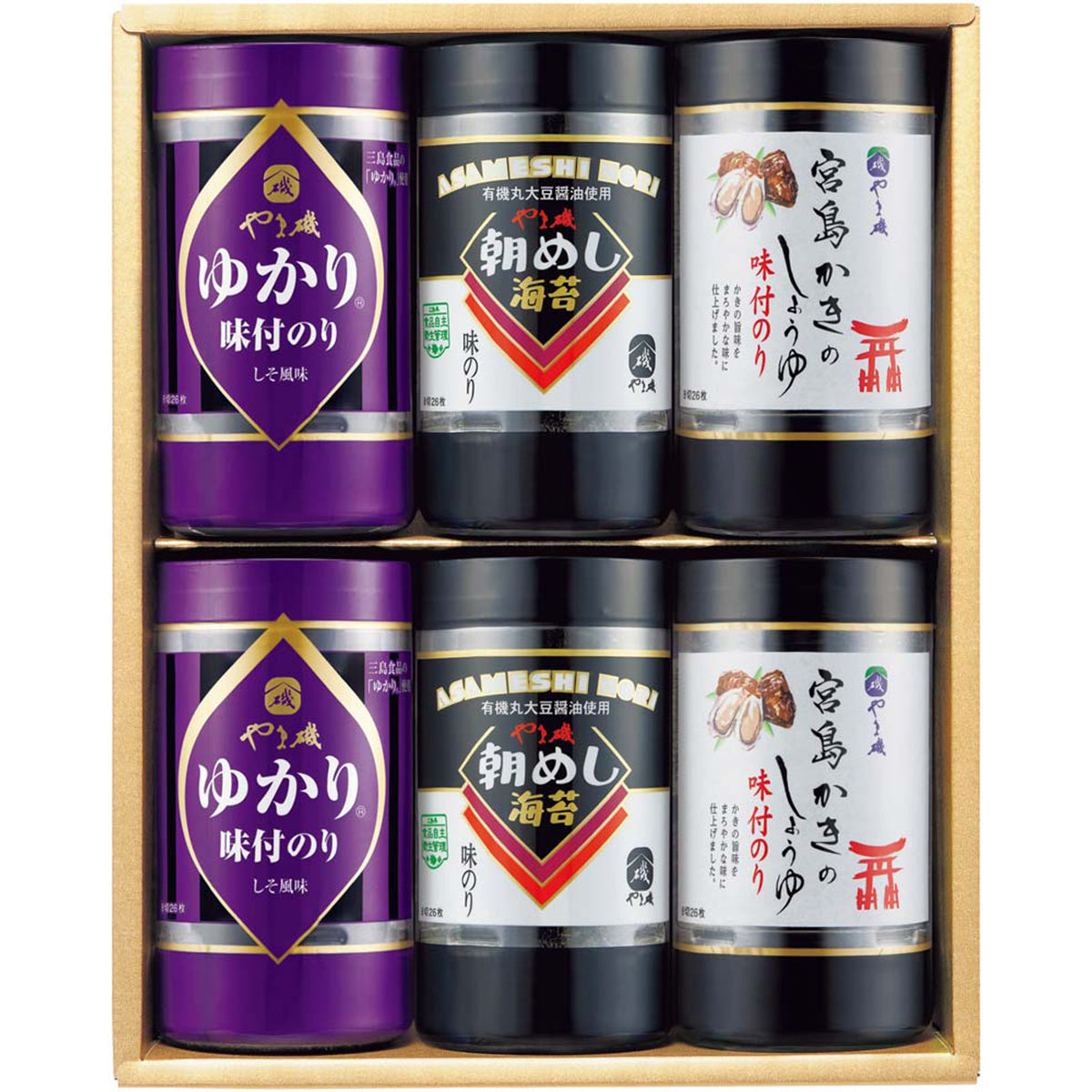 【夏ギフト】やま磯 味付のりバラエティ詰合せ