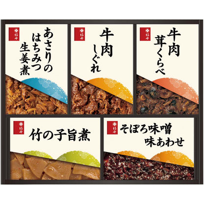 【夏ギフト】「柿安」料亭しぐれ煮詰合せ