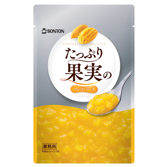 ソントン たっぷり果実のマンゴーソースR 冷蔵 500g