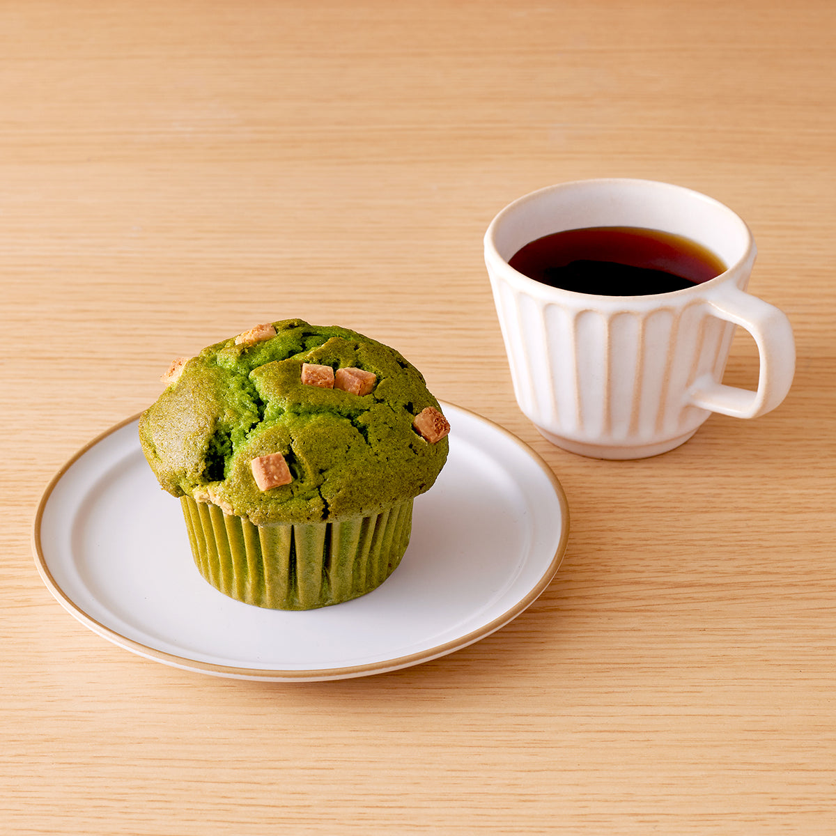 ベルリーベ 抹茶＆ホワイトチョコマフィン 4個×3袋 冷凍
